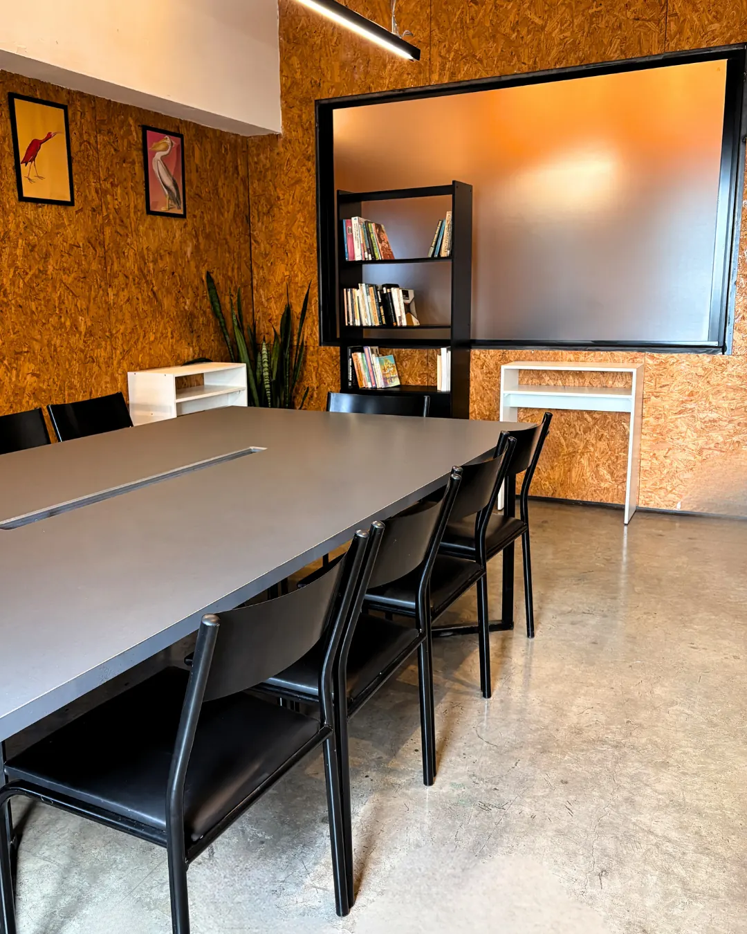 Sala sob demanda para reuniões na Aldeia